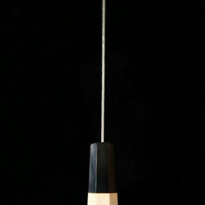 MIURA Bunka, Shirogami no 1, Matte Finish with Buffalo Horn Ferrule Maple Octagonal Handle (170mm)