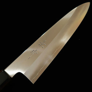 KAGEKIYO Gyuto, Ginsan (Silver 3), Kuro-Roroguri Lacquer Handle (210/240mm)