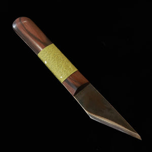 冨田作 バイメタル鋼小刀 桐箱入り (20mm)