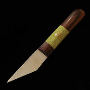 冨田作 バイメタル鋼小刀 桐箱入り (20mm)