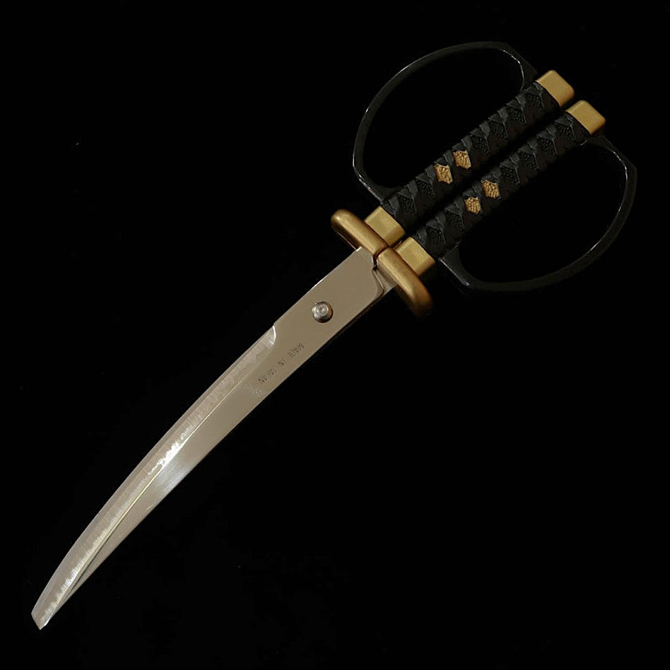 NIKKEN HAMONO Ciseaux katana avec support Sanada Yukimura