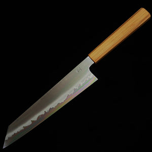Kagekiyo KAGEKIYO Gokujō Shirogami #2 cabo octogonal de cerejeira faca kiritsuke japonesa (240 mm)