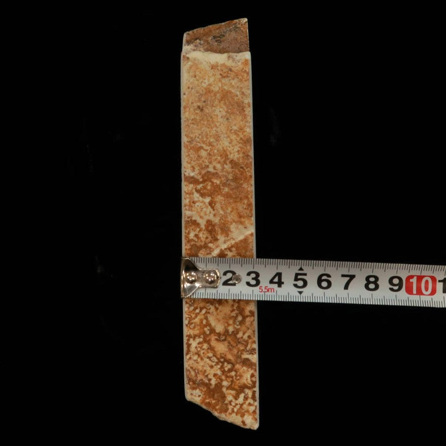 Miotsukushihime Piedra de afilar natural Iyo Meito NM01 blanca 63×190×31 mm