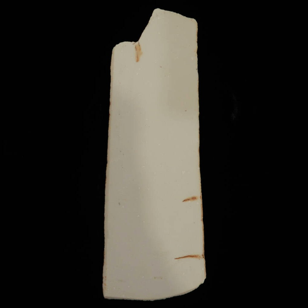 Miotsukushihime Piedra de afilar natural Iyo Meito NM01 blanca 63×190×31 mm