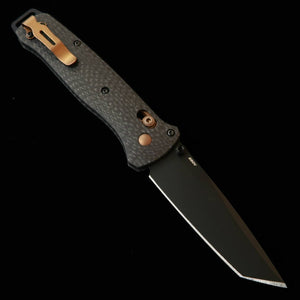 BENCHMADE Benchmade 537BK-10 Bailout – Manche en fibre de carbone (86 mm)