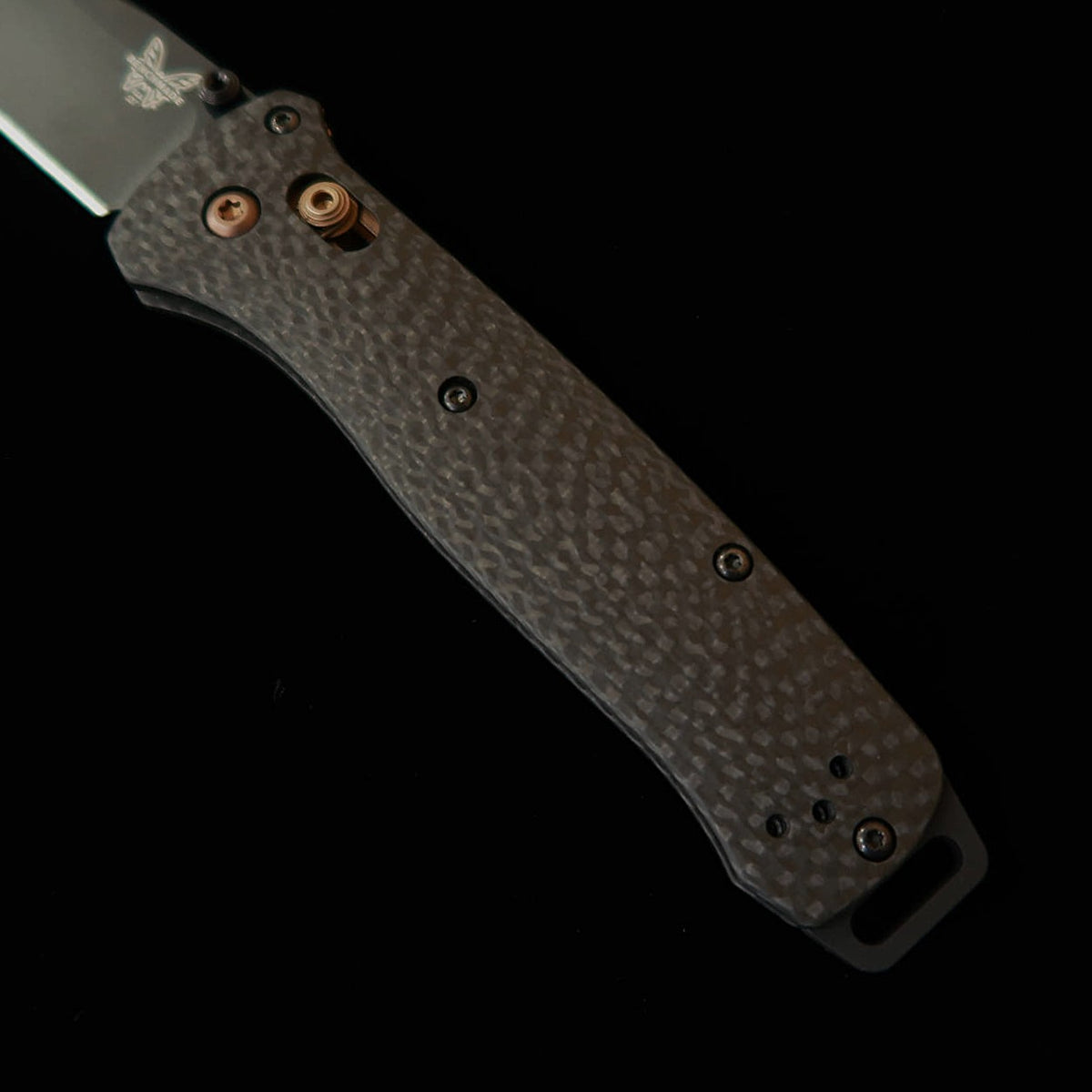 BENCHMADE Benchmade 537BK-10 Bailout – Manche en fibre de carbone (86 mm)