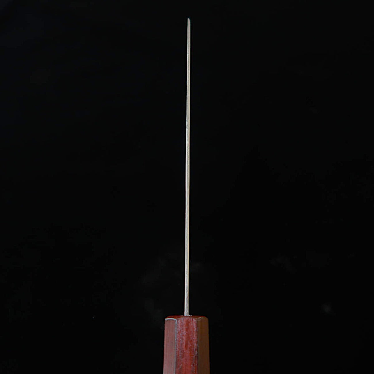 Miura MIURA Santoku Ginsan, padrão de corda, damasco, cabo roxo (165 mm)