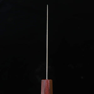 Miura MIURA Santoku Ginsan, padrão de corda, damasco, cabo roxo (165 mm)