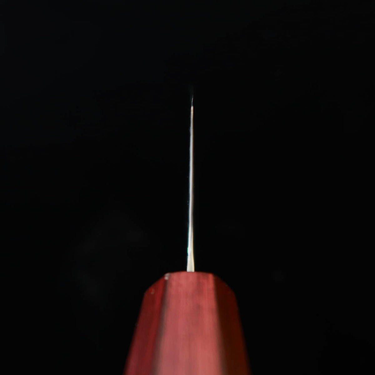 Miura MIURA Santoku Ginsan, padrão de corda, damasco, cabo roxo (165 mm)
