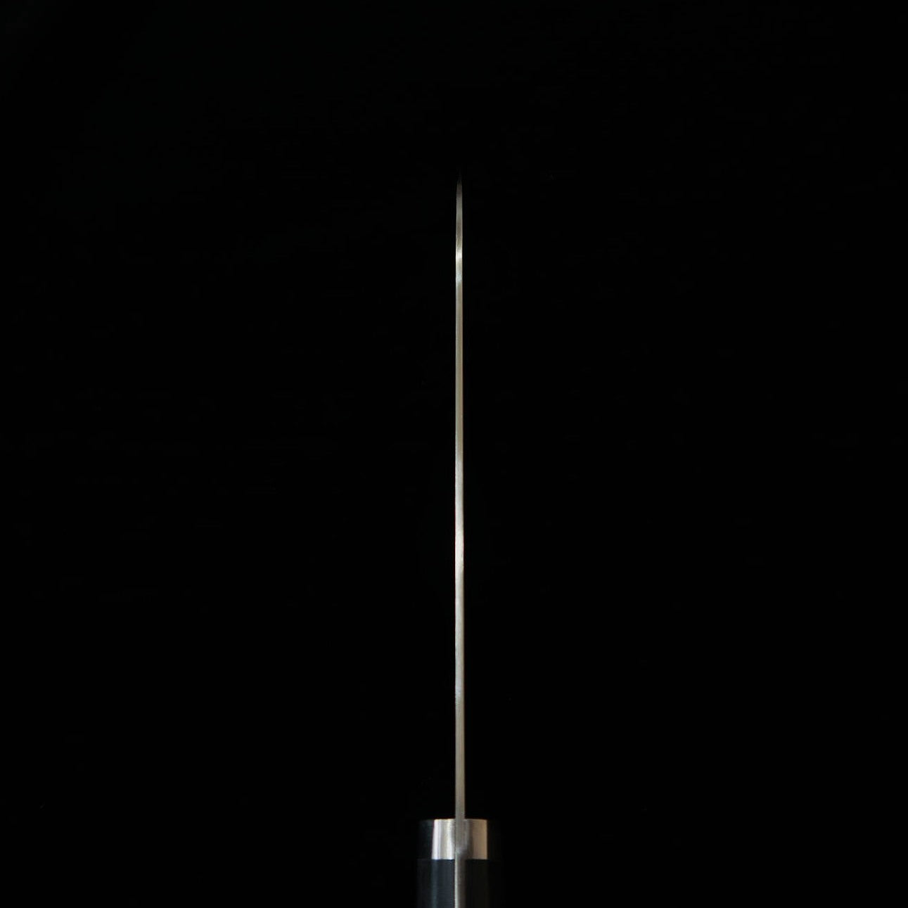 三浦MIURA 三徳 炭素鋼 ステン割り込み 積層強化木柄（160mm）