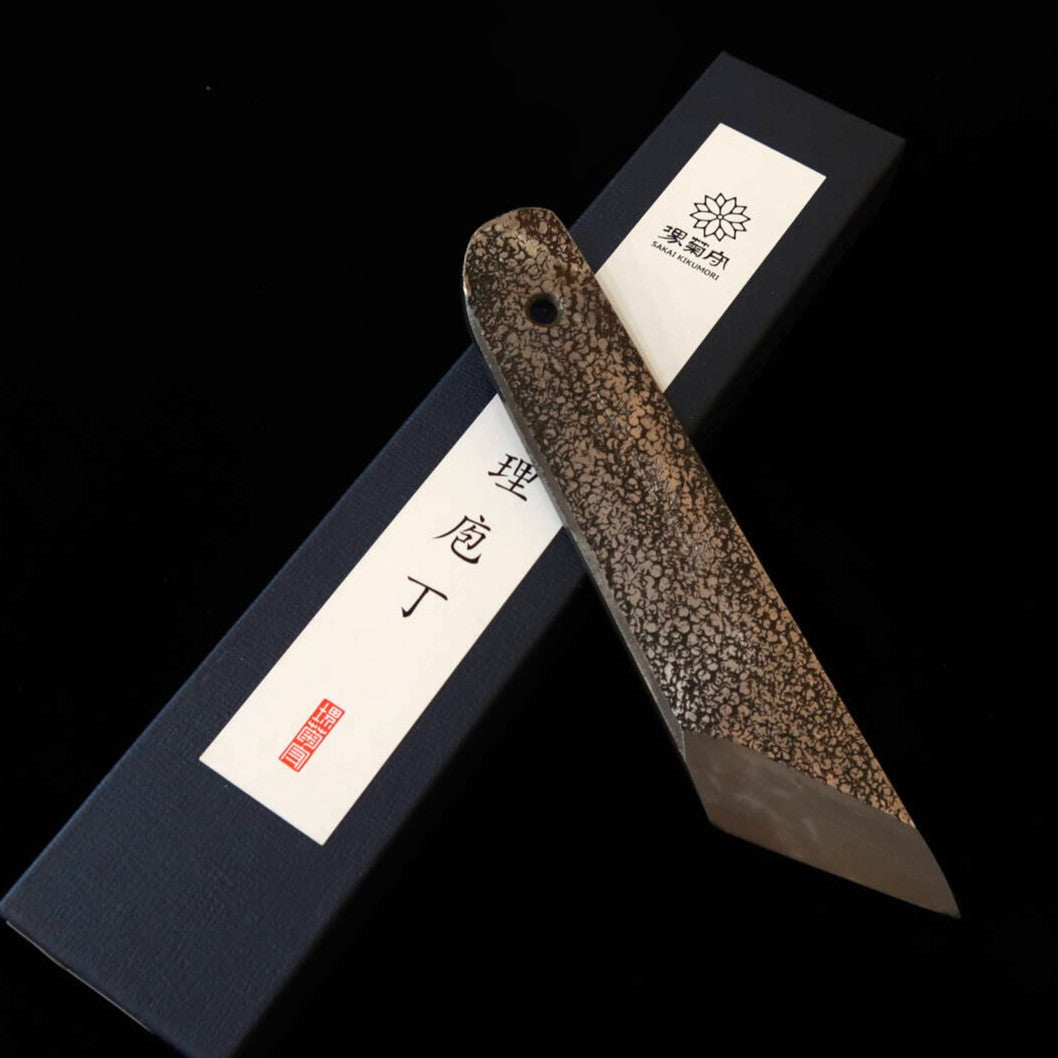 Sakai Kikumori SAKAI KIKUMORI Especial Unagisaki Aço Shirogami Nº2 Osaka Saki (50mm)