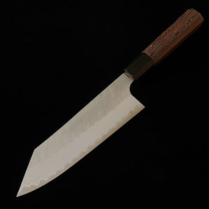 NIGARA Nitôrah Hamono Bunka Aogami Super, martelé, manche octogonal en wengé (180 mm)