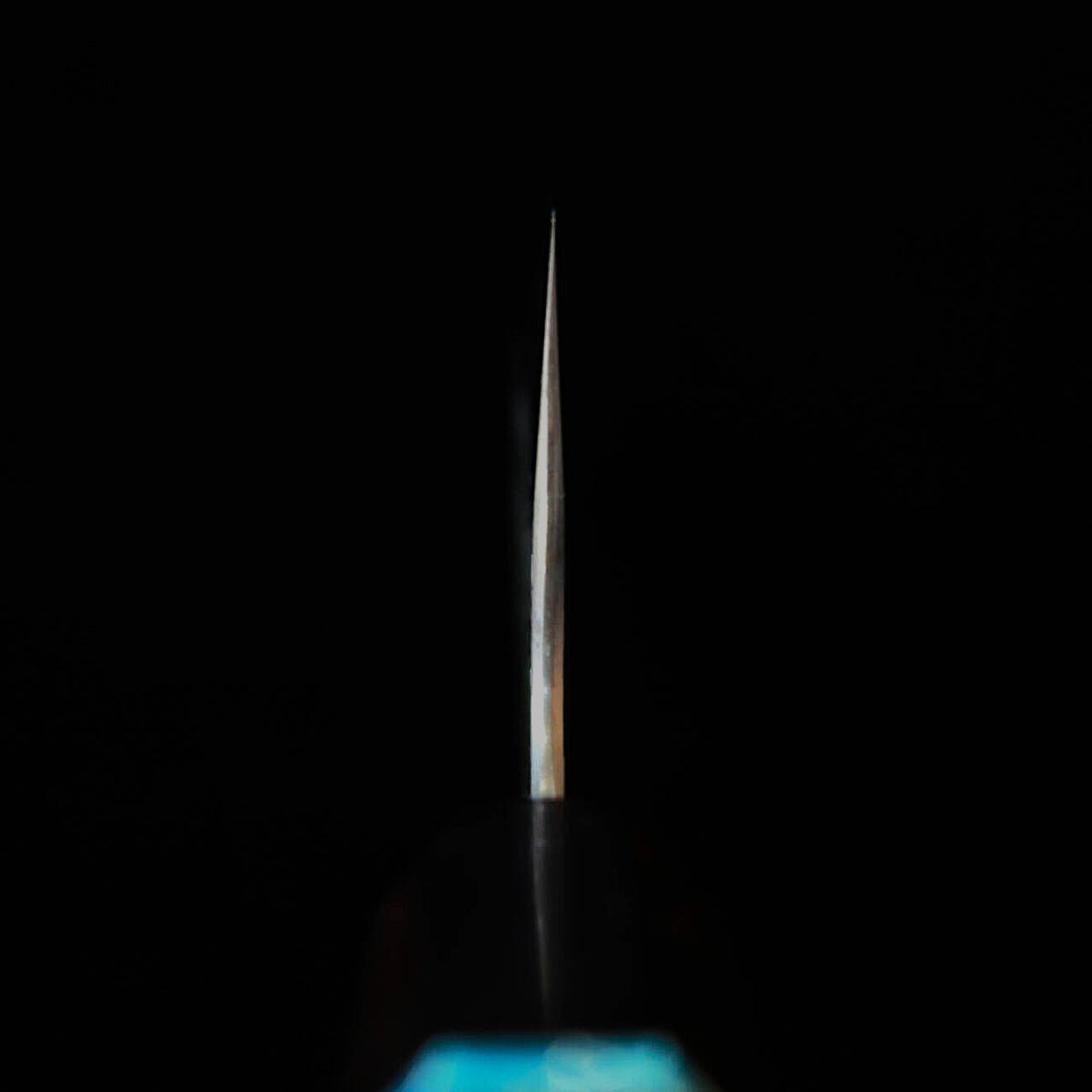 三浦MIURA 菜切 SG2 鎚目 黒檀ターコイズ八角柄（160mm）
