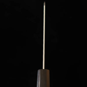 NIGARA Nitôrah Hamono Bunka Aogami Super, martelé, manche octogonal en wengé (180 mm)