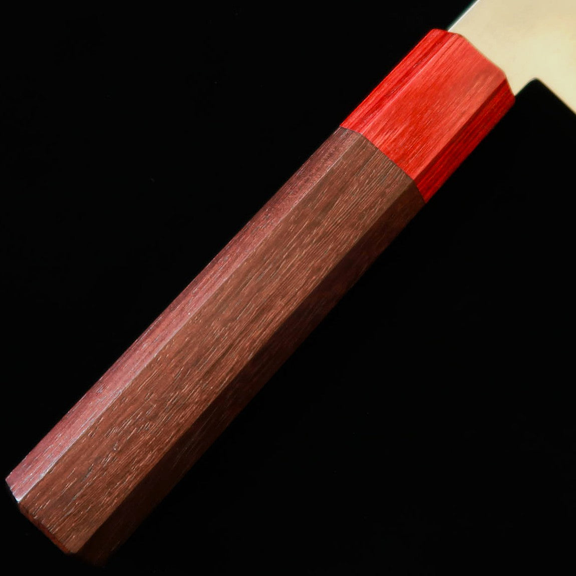 Couteau Bunka MIURA - Acier VG10, Damas, manche en contreplaqué rouge/palissandre (180 mm)
