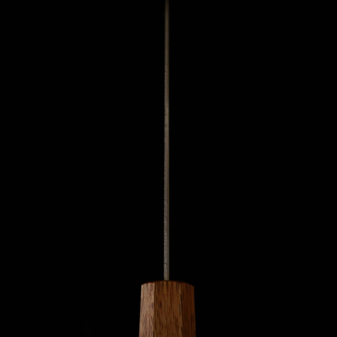 MIURA – Santoku Gin-3, finition nashiji, manche octogonal laqué (165 mm)