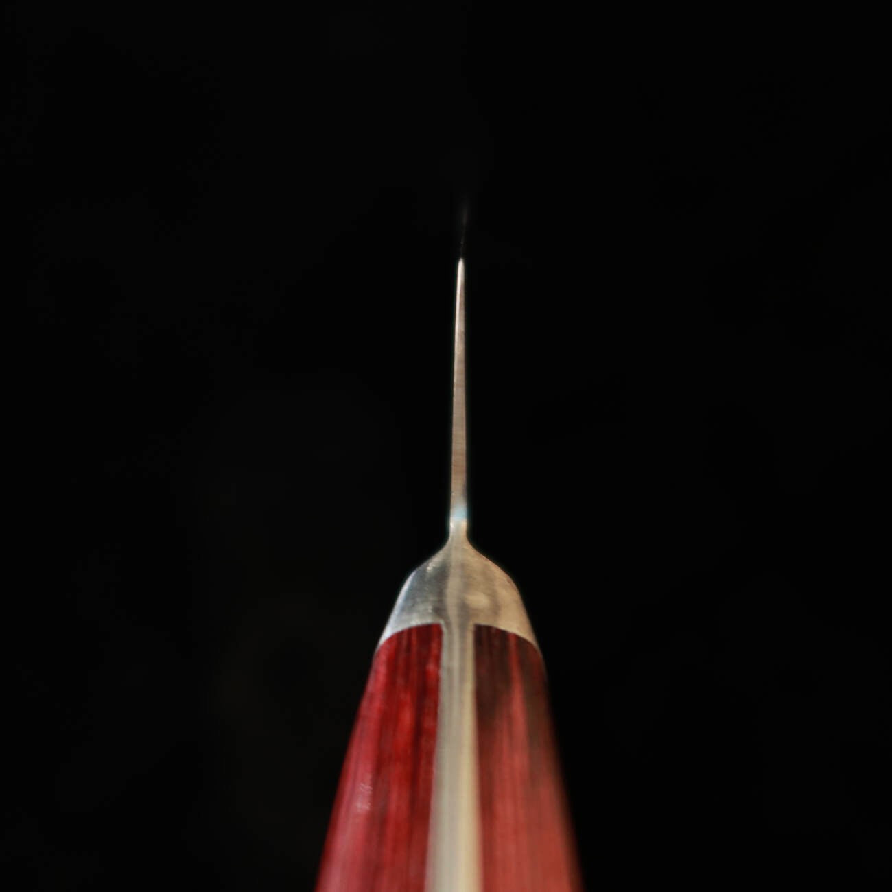 関 想磨 SEKI SOUMA 三徳 モリブデン鋼 赤合板柄 (180mm)