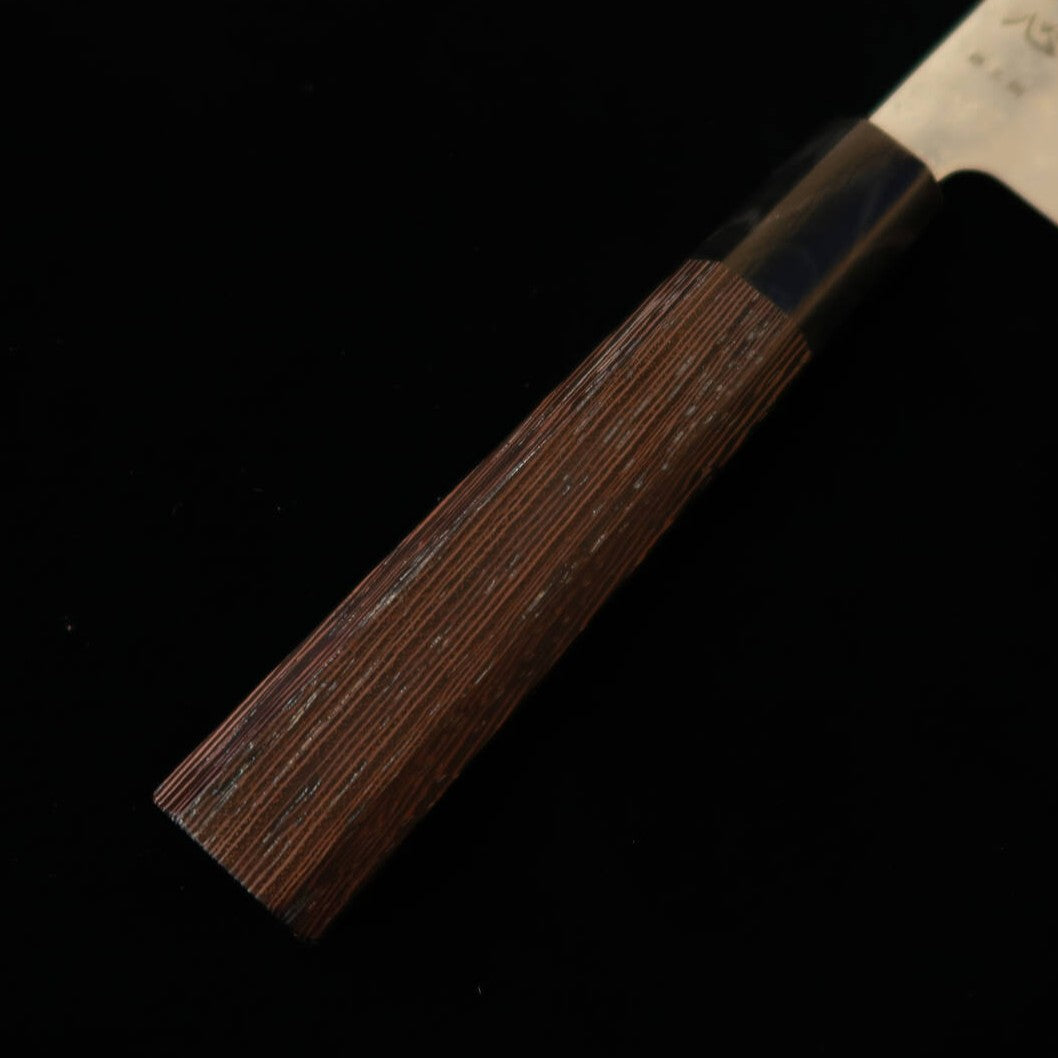 HATSUKOKORO Ginrei - Couteau Gyuto 210mm, Gingami No.3, Finition Nashiji, Manche en Wengé.
