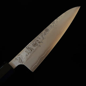 HATSUKOKORO Ginrei Ginsan Steel, Nashiji, Wenge Handle Petty Knife (130mm)