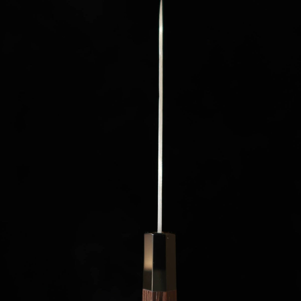HATSUKOKORO Ginrei Ginsan Steel, Nashiji, Wenge Handle Petty Knife (130mm)