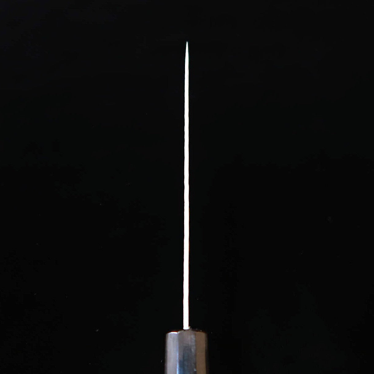 Petty MIURA Shirogami No.1 acabado mate y martillado, mango octogonal de magnolia y cuerno de búfalo (135mm)