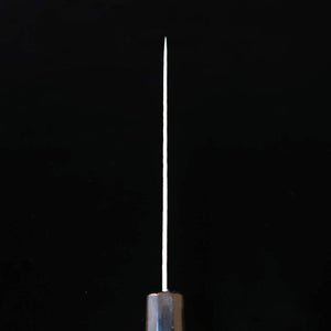 Miura MIURA Petty Shirogami nº1 mate, martilleado, mango octogonal de magnolia con virola de cuerno de búfalo de agua (135 mm)