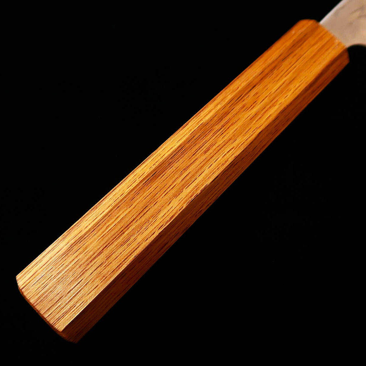 Miura Santoku Knife, Swedish Steel, Pear-Skin Finish, Octagonal Oak Handle (165mm)