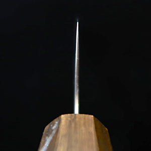 MIURA Gyuto Aogami Super Polido Cabo octogonal de carvalho negro (180/240 mm)