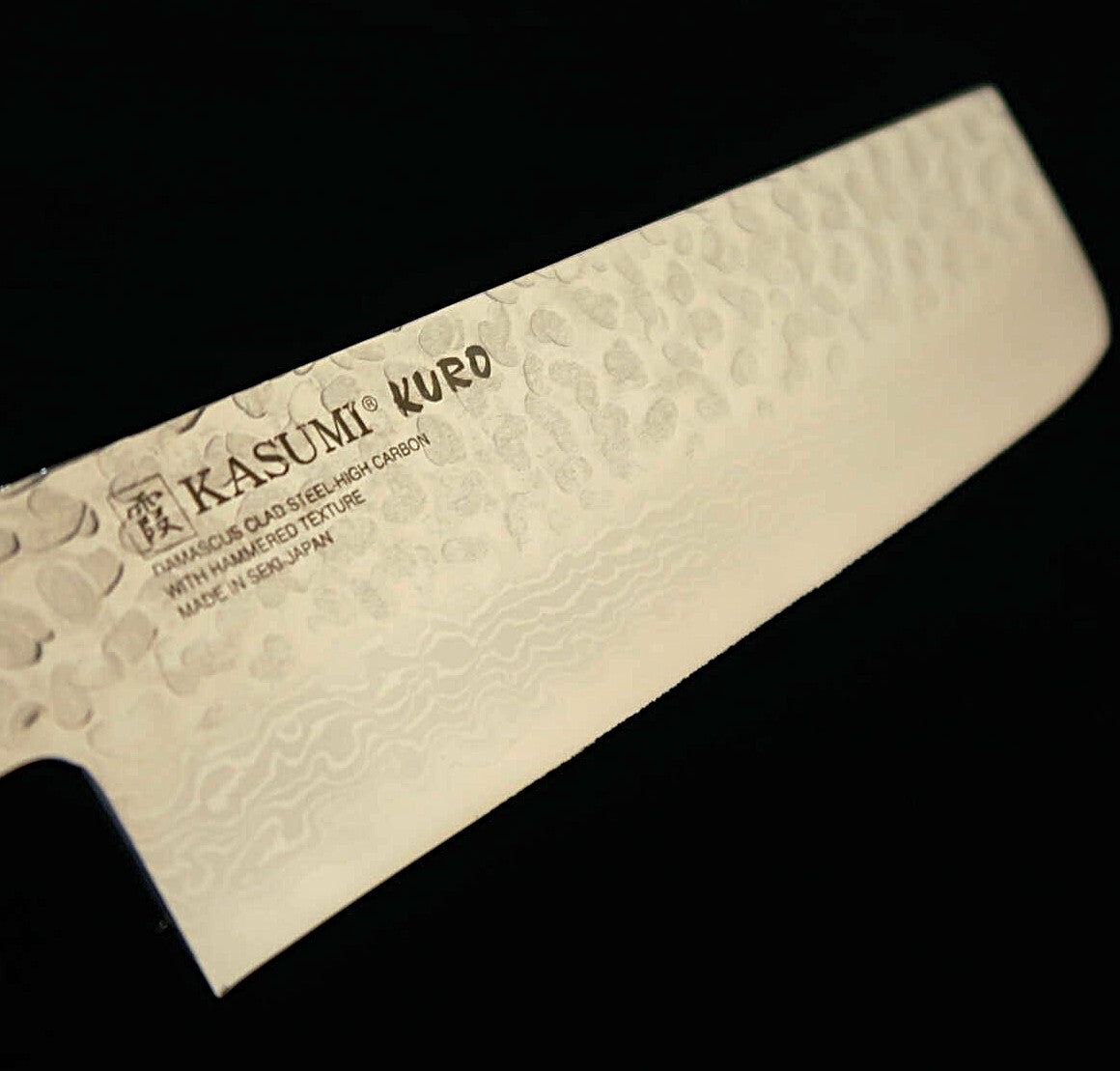 スミカマSUMIKAMA 菜切 モリブデン鋼 ダマスカス 積層強化木柄 KURO  KR-36017 （170mm）