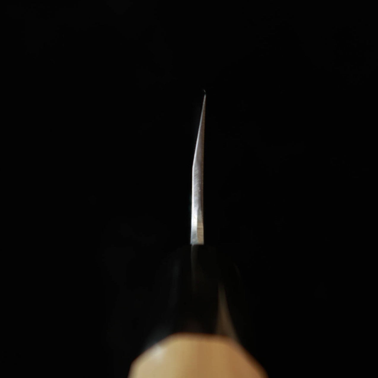三浦佩 Miura Obidama  片刃牛刀 白紙二号 総ボカシ 朴八角柄 （210/240mm）