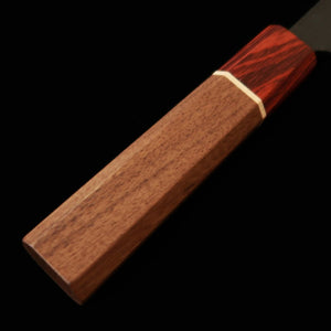 三浦 MIURA 万能小包丁 黒打両刃 白紙二号 RGW八角柄  （140mm）