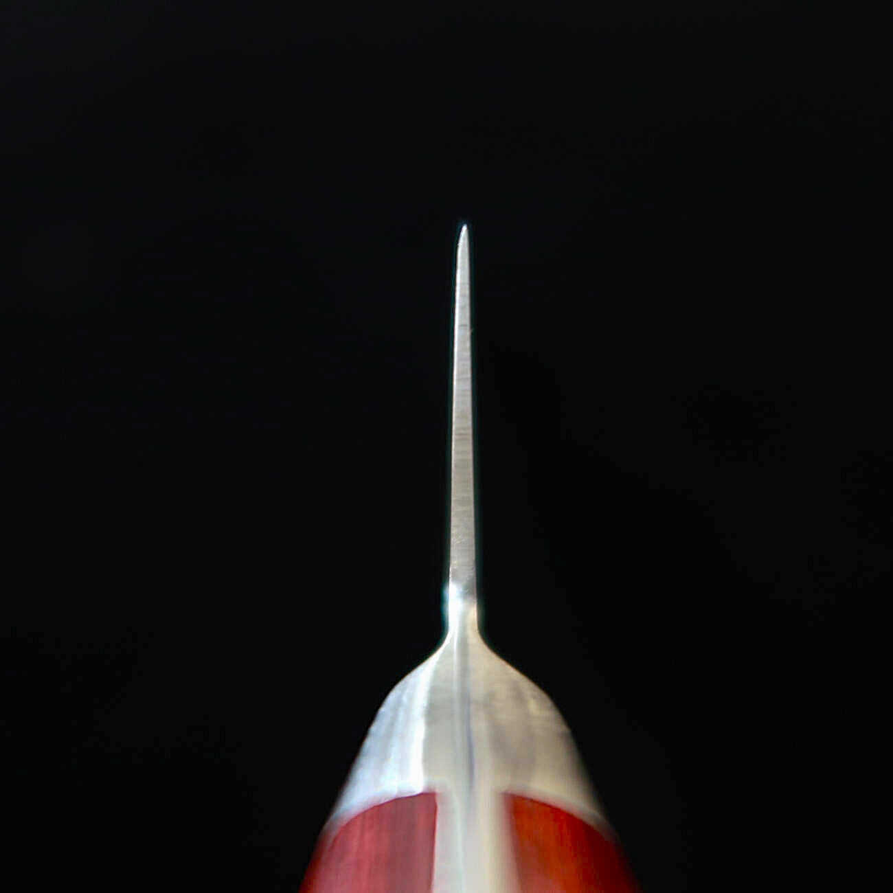 SEKI SOUMA Gyuto, Molybdenum Steel with Red Plywood Handle (210mm)