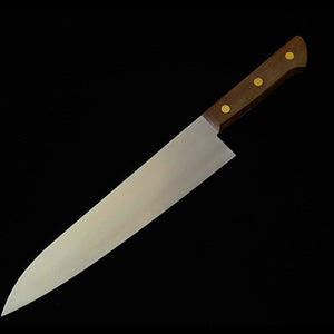 MASAHIRO Masahiro, gyuto acier carbone japonais, manche en bois de rose (210/240 mm)