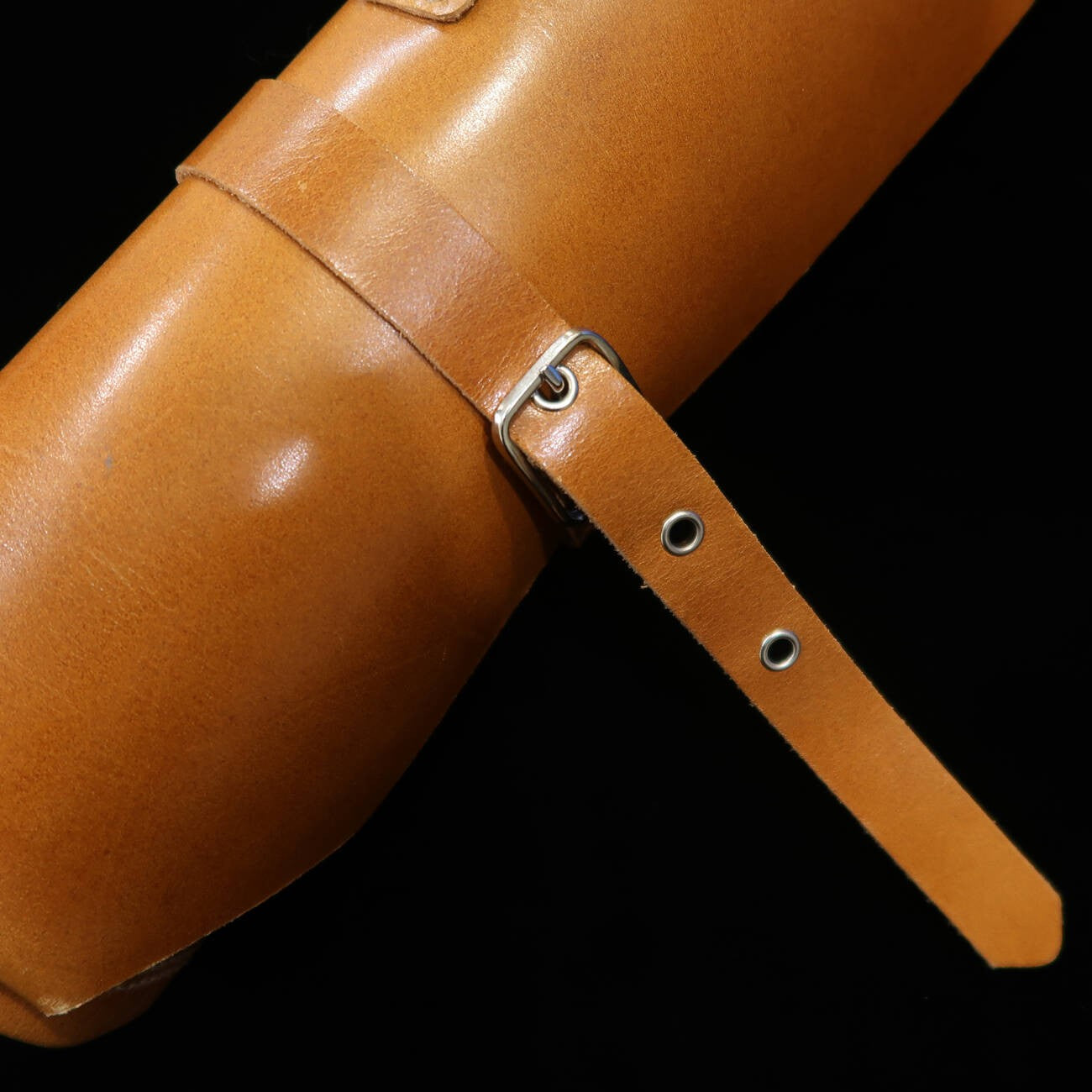 レザーナイフロール Long Lasteing Leather 4色展開  4P (ボルドー/ブラウン/ネイビー/黒)