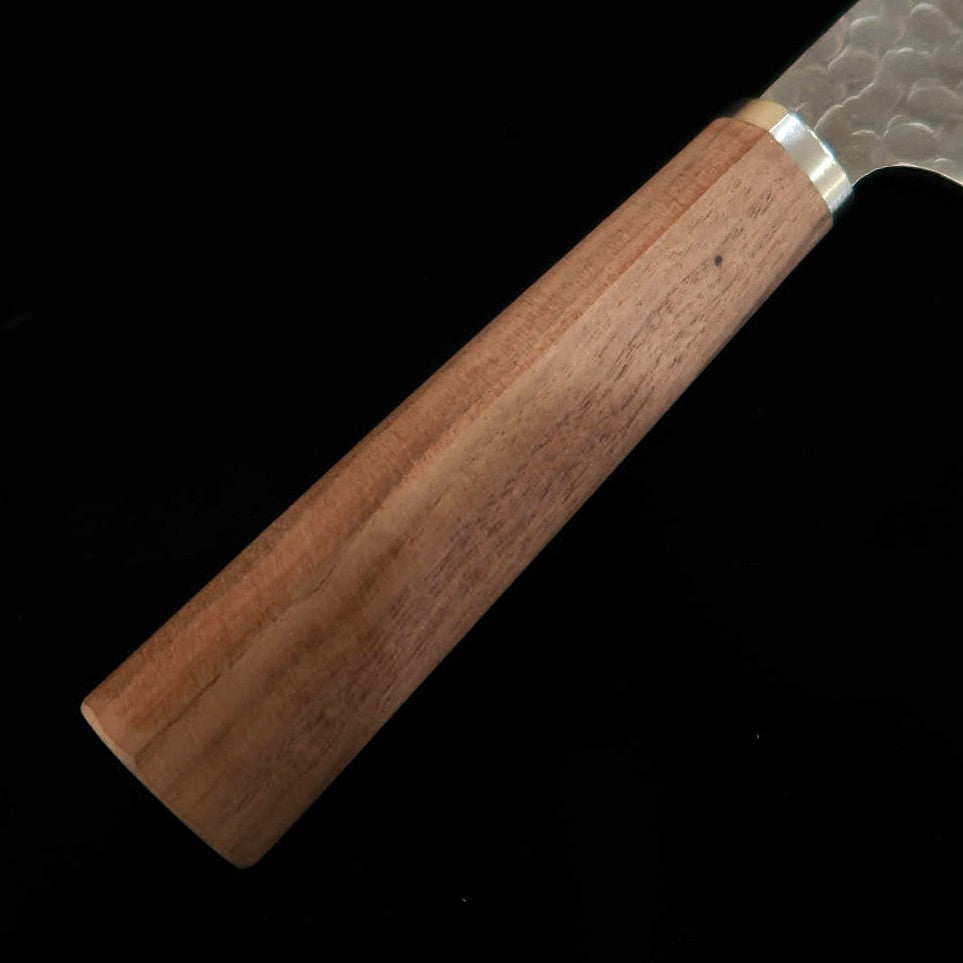 三浦 MIURA 菜切 VG10 鎚目 ウォルナット柄（180mm）