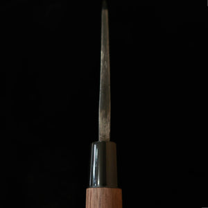 石鎚ISHIDUCHI 切付出刃 青紙二号 黒打ち ウォルナット柄（150~180mm）