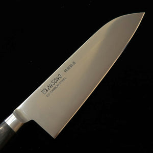 ミソノMISONO EUカーボン  三徳 黒合板柄 (180mm)