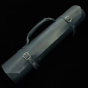 Funda enrollable de cuero YOKU Long Lasting Leather, disponible en 4 colores, 4P (burdeos/marrón/marino/negro)