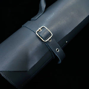 Funda enrollable de cuero YOKU Long Lasting Leather, disponible en 4 colores, 4P (burdeos/marrón/marino/negro)