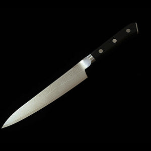 【Nuevo estándar】MCUSTA ZANMAI Classic III Damasco Petty negro (110/150 mm)