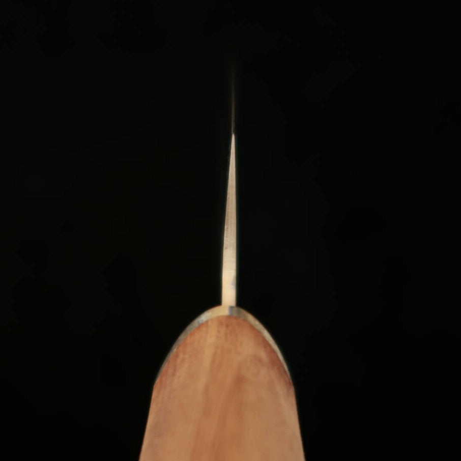 三浦 MIURA 切付ペティ VG10 鎚目 ウォルナット柄（150mm）
