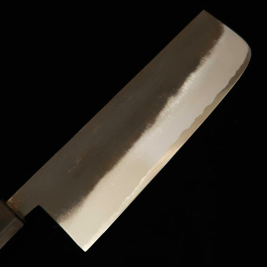 景清KAGEKIYO 菜切 白紙二号 黒打ち ウォルナット柄（165mm）