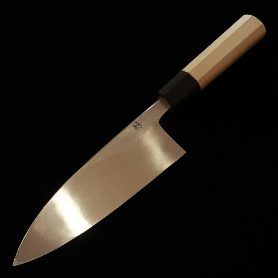 Uta Deba KAGEKIYO Acero Yasuki, mango de madera de magnolia y cuerno de búfalo (120-165mm)