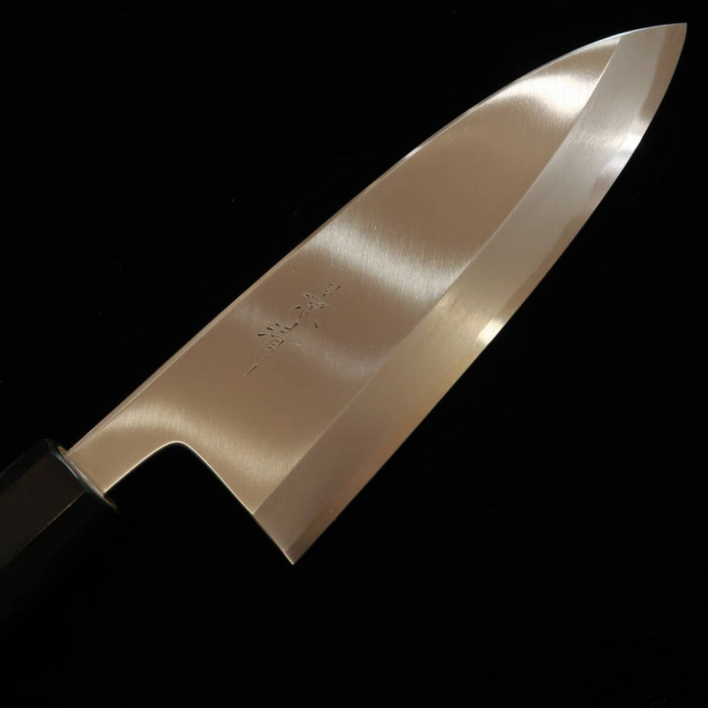 Uta Deba KAGEKIYO Acero Yasuki, mango de madera de magnolia y cuerno de búfalo (120-165mm)
