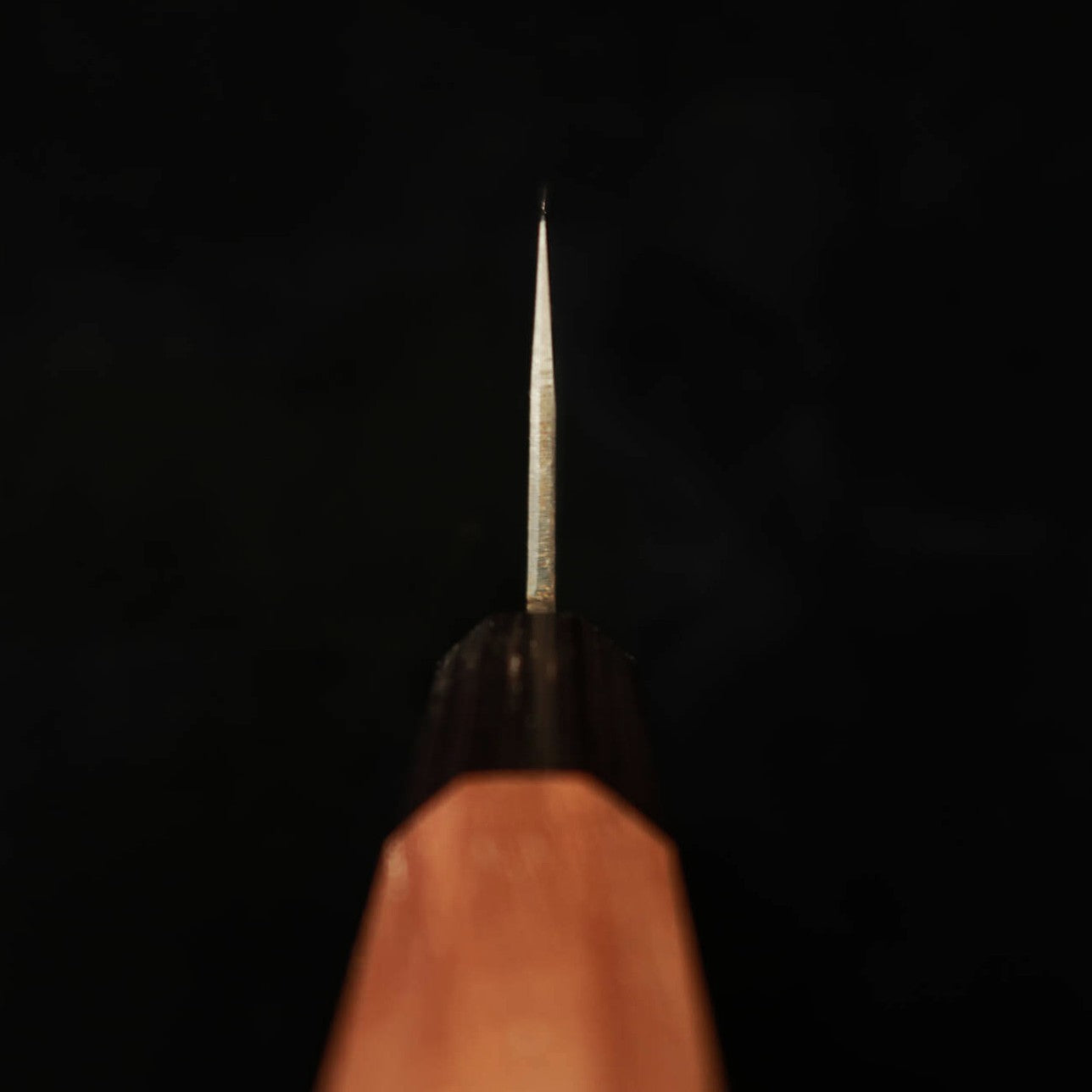 景清KAGEKIYO 菜切 白紙二号 黒打ち ウォルナット柄（165mm）