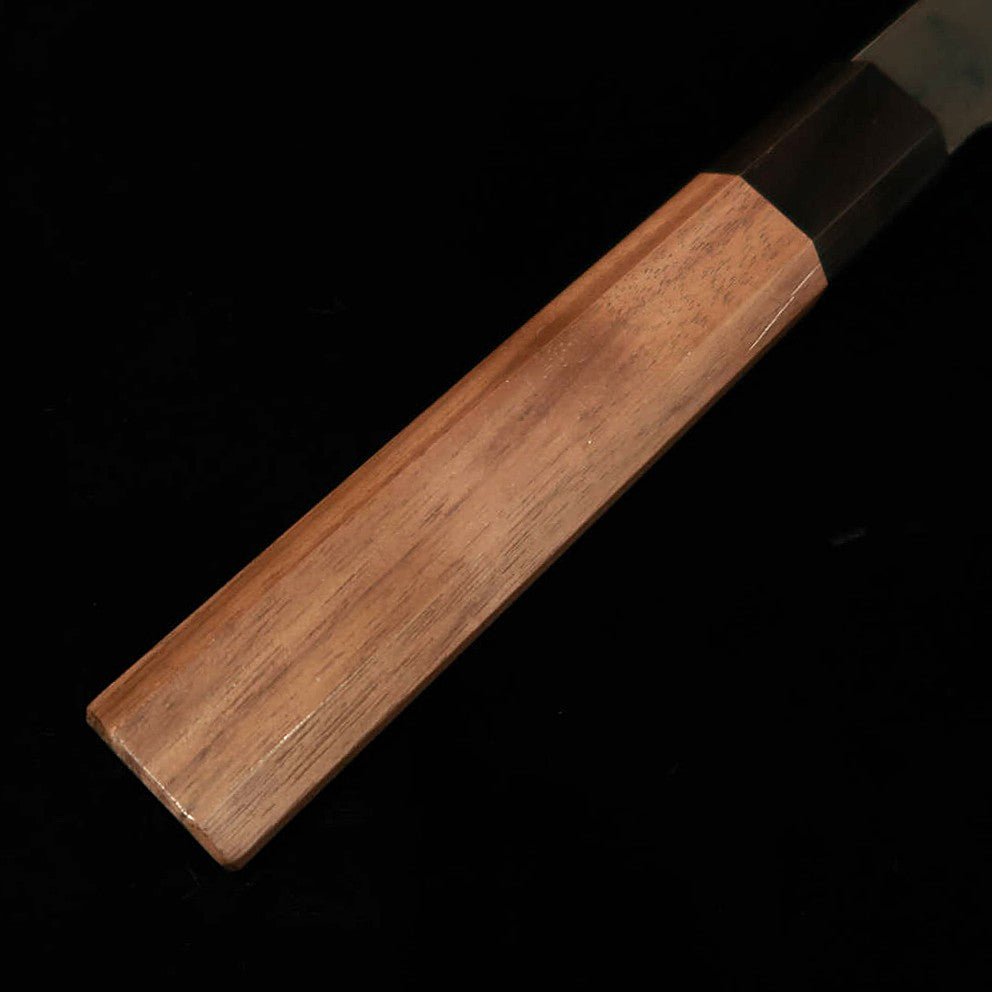 Kagekiyo gyuto, aço Aogami #2, acabamento kuro-uchi, cabo de nogueira (210 mm)