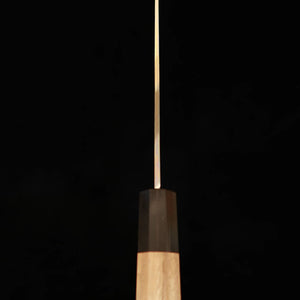 Kagekiyo gyuto, aço Aogami #2, acabamento kuro-uchi, cabo de nogueira (210 mm)
