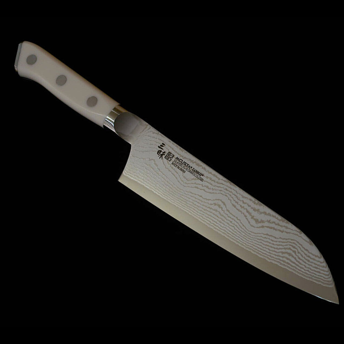 [Nouvel incontournable] Zanmai (Mcusta) Classic Pro Damascus – Santoku – Corian (180 mm)