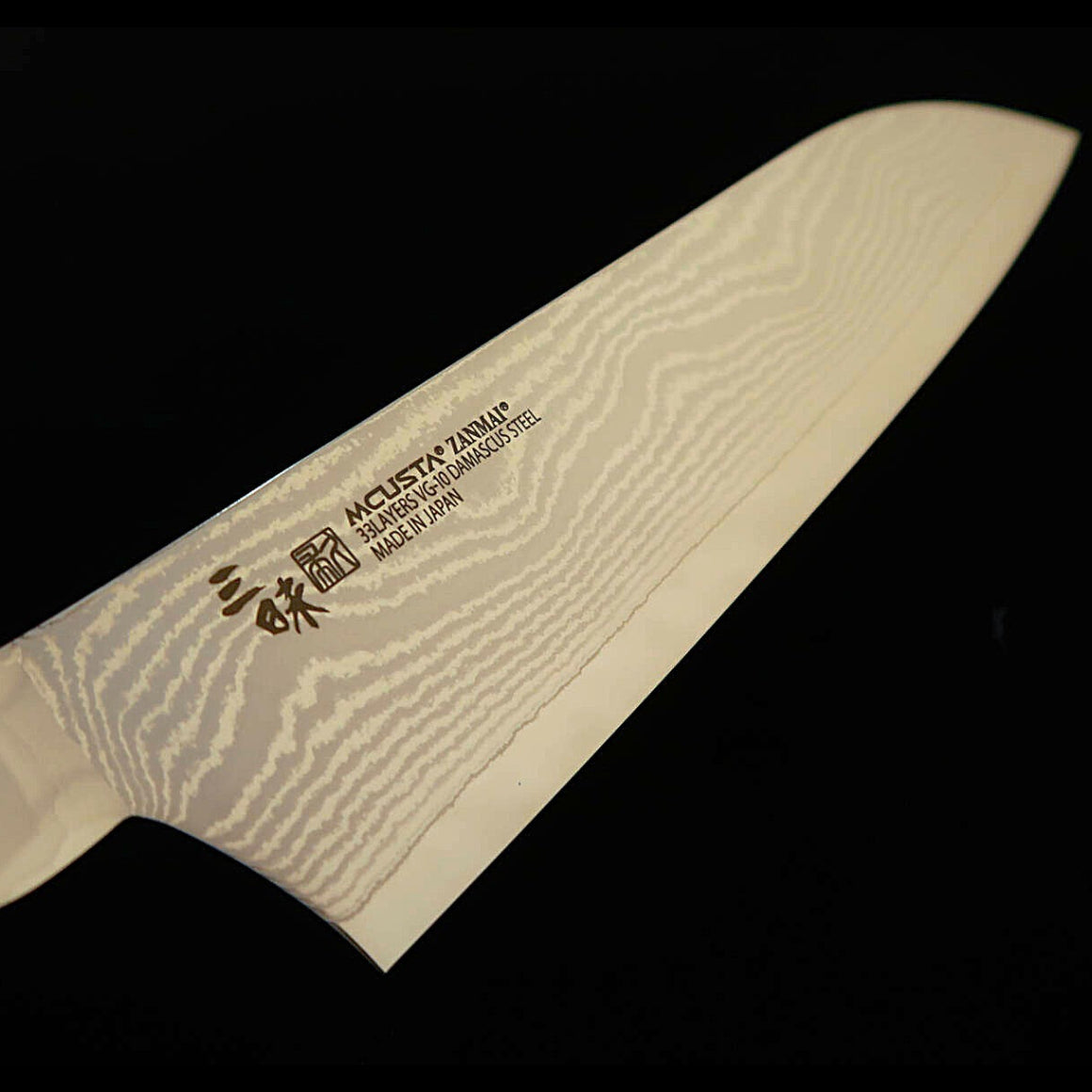 [Nouvel incontournable] Zanmai (Mcusta) Classic Pro Damascus – Santoku – Corian (180 mm)