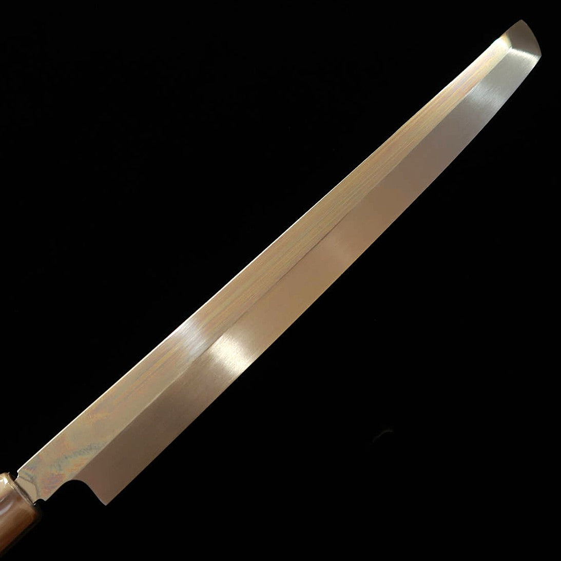 酔心 SUISIN 池田美和作 青紙二号 先丸蛸引 本焼  黒檀八角柄 朴鞘（270ｍｍ）